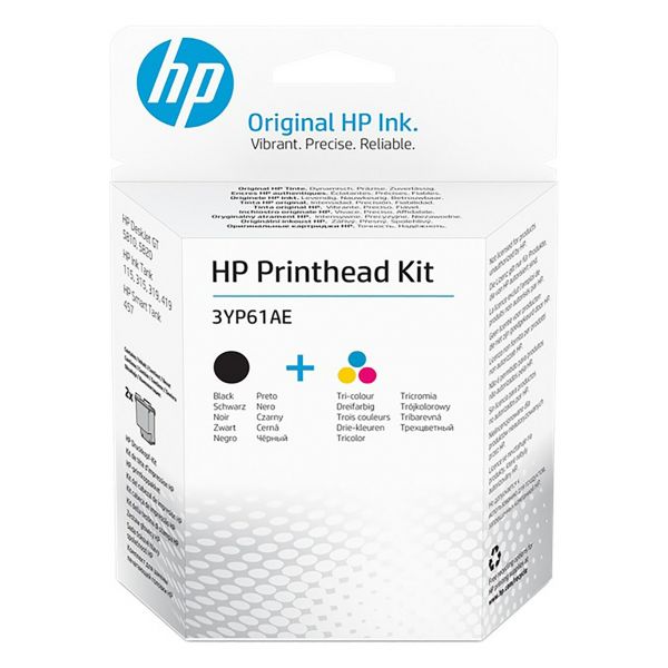 HP 3YP61AE PRINTHEAD KIT BLACK + TRI-COLOUR