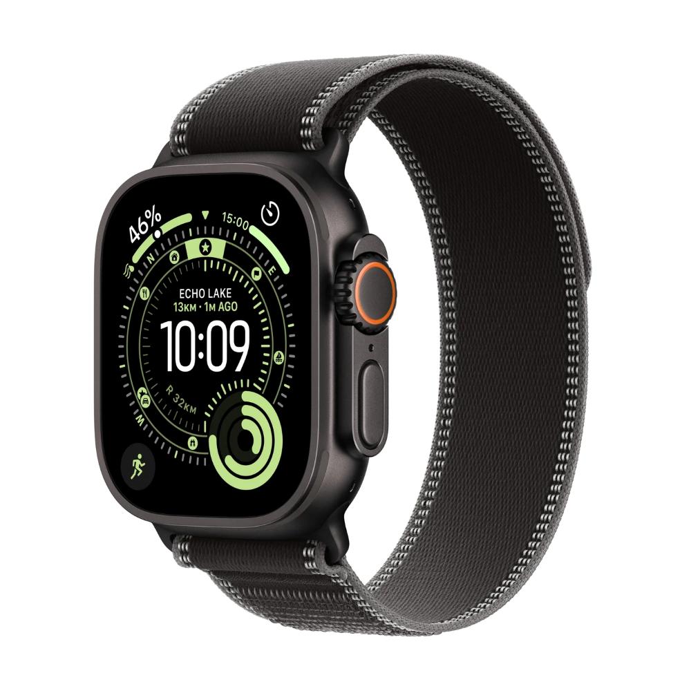 Apple Watch Ultra 3 Titanium Case Trail Loop M/L Black