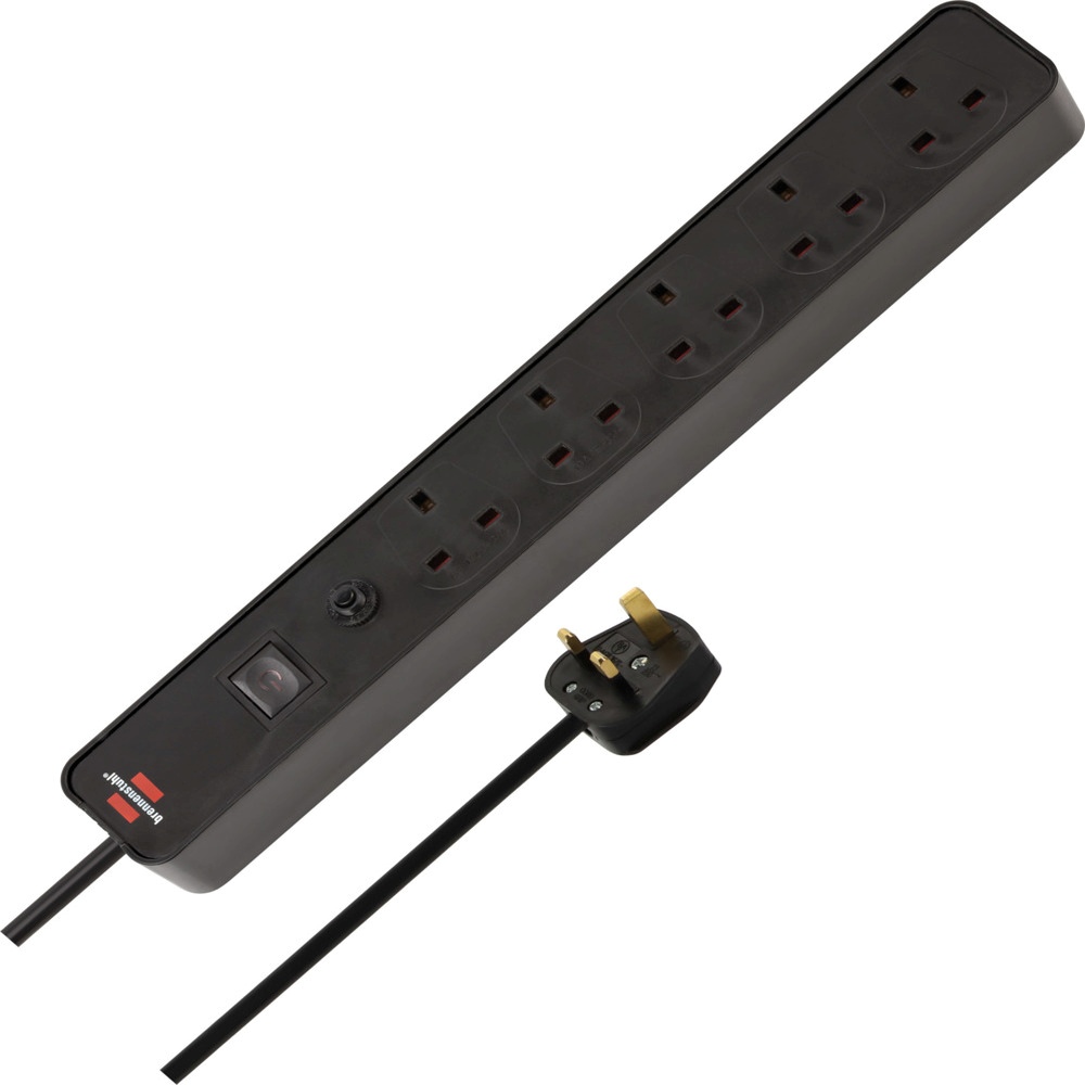 BRENNENSTUHL ECOLOR EXTENSION CORD 1.5 METERS 5 SOCKETS 3671224