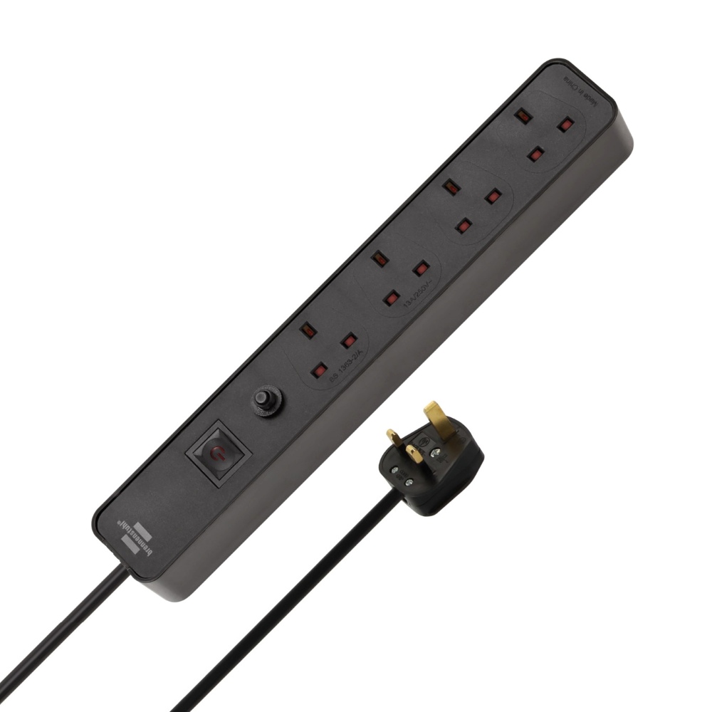 BRENNENSTUHL ECOLOR EXTENSION CORD 1.5 METERS 4 SOCKETS 3676423