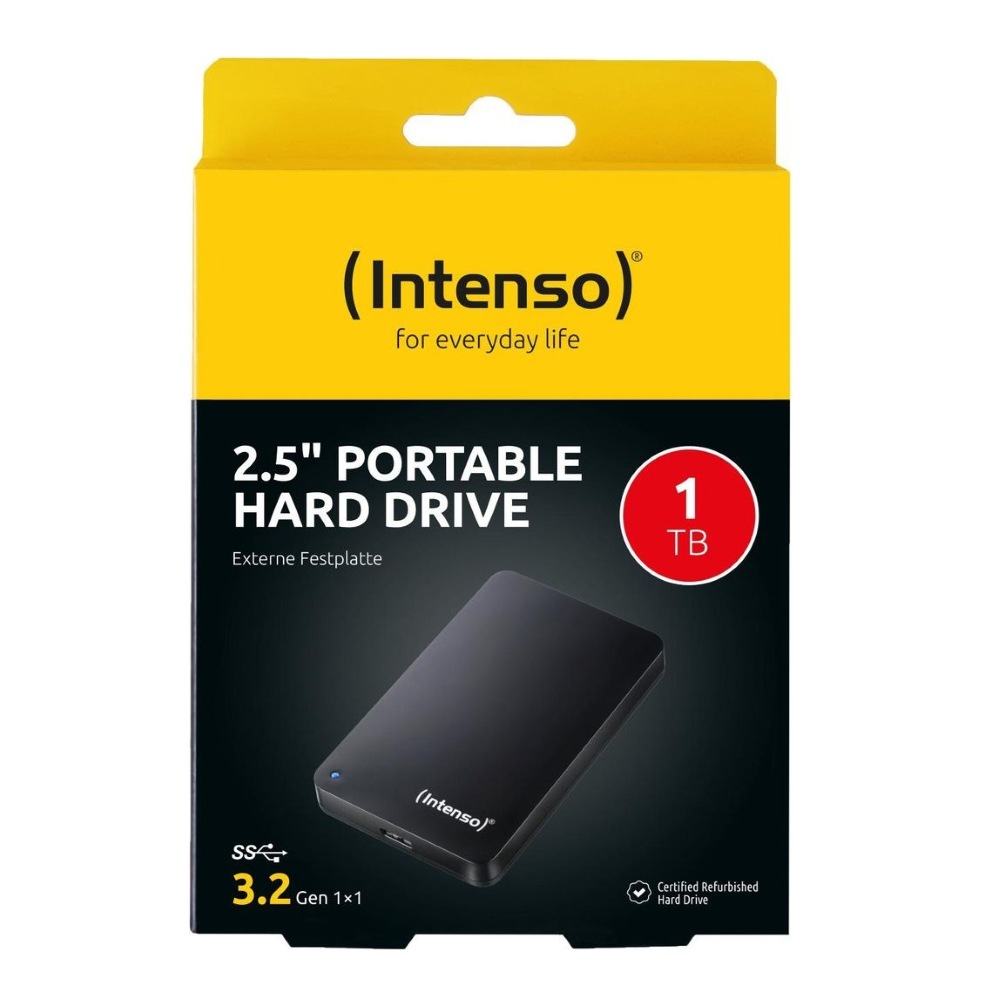 INTENSO PORTABLE HARD DRIVE 1TB USB 3.2