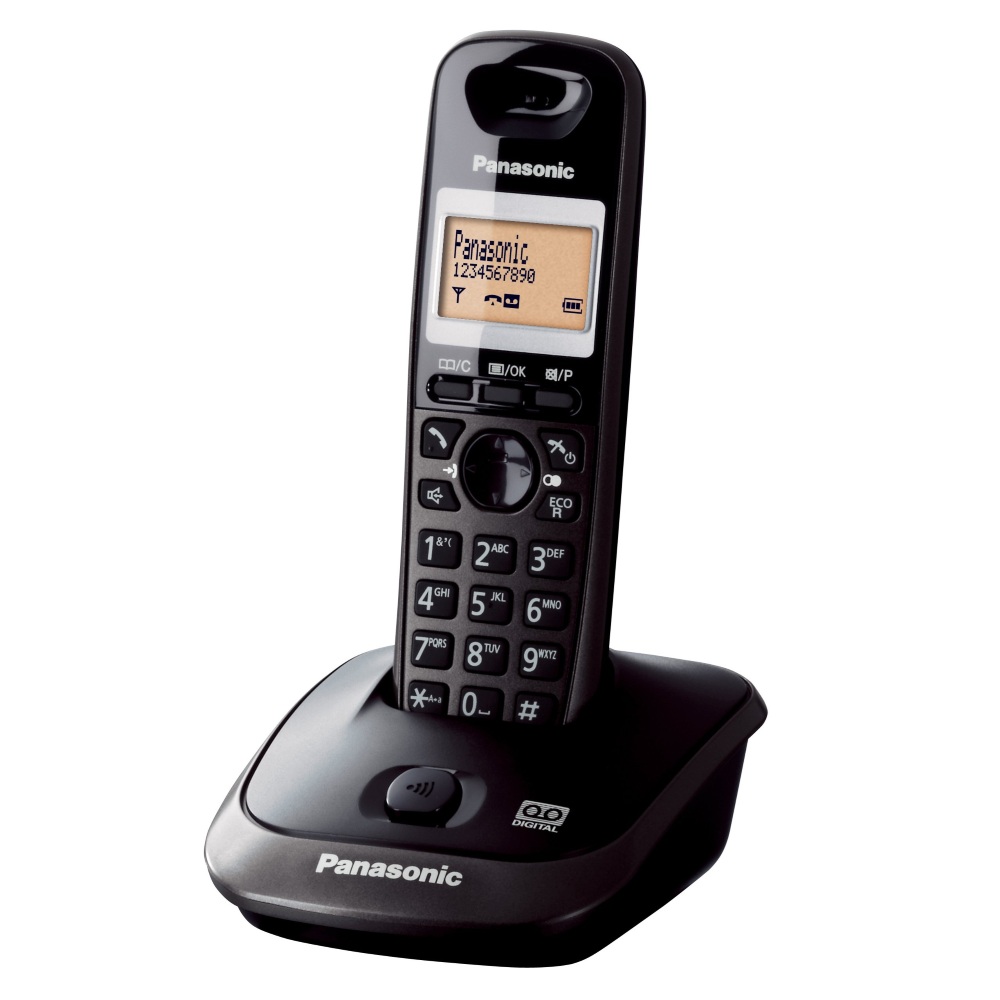 PANASONIC CORDLESS PHONE KX-TG2521 BLACK