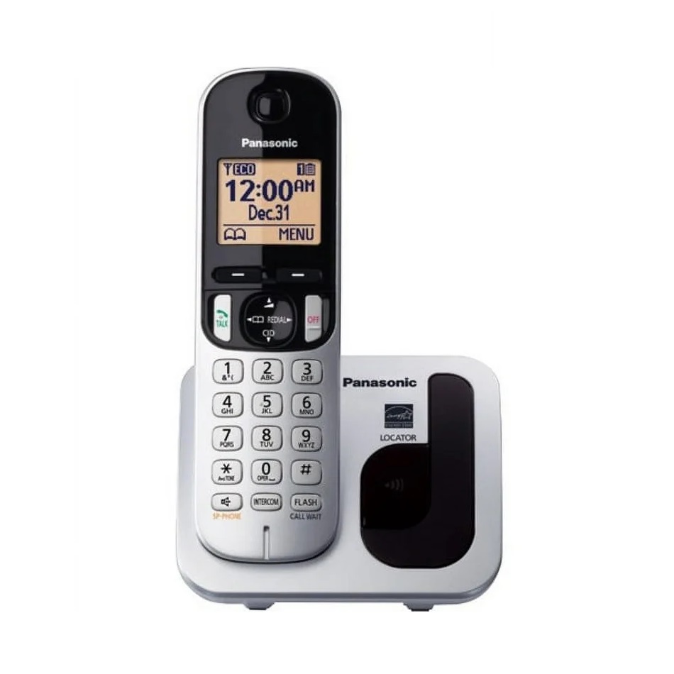 PANASONIC CORDLESS PHONE KX-TGC250 SILVER