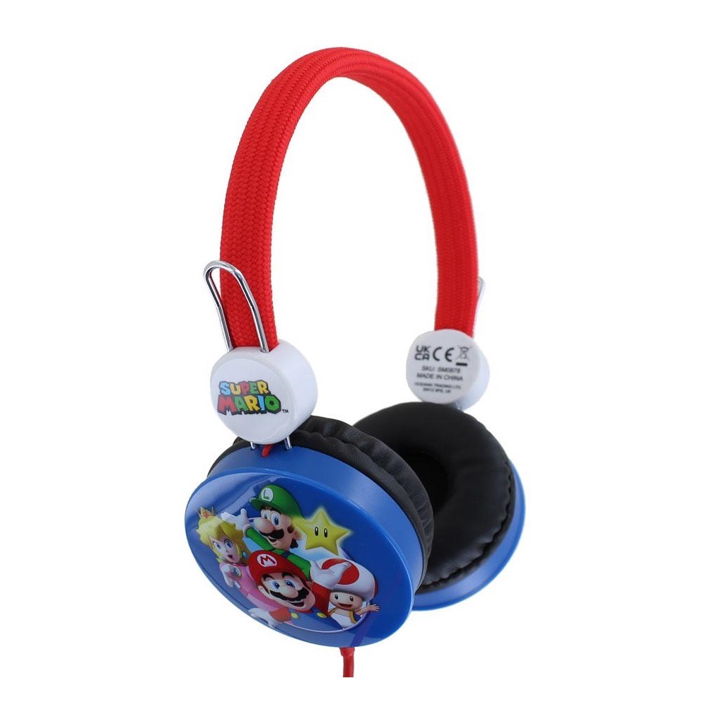 SUPER MARIO & FRIENDS CORE HEADPHONES SM0878
