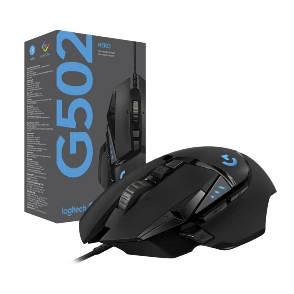LOGITECH WIRED GAMING MOUSE G502 HERO