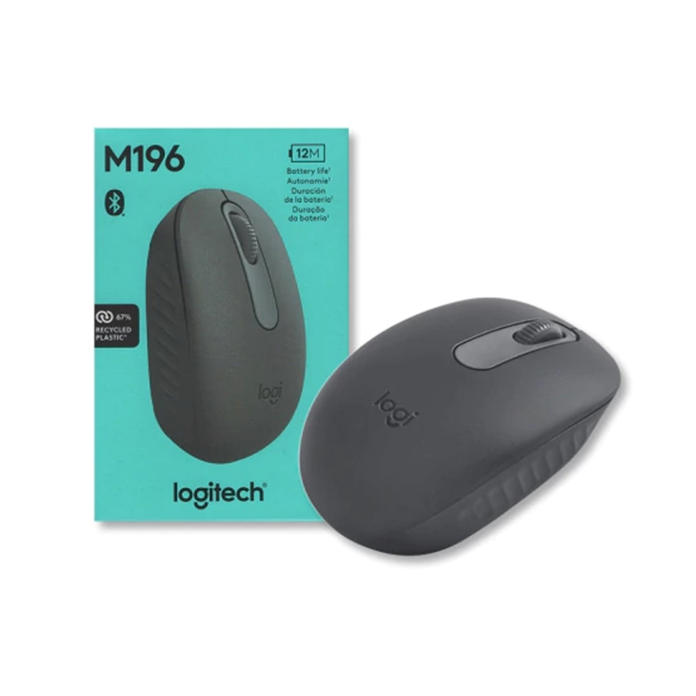 LOGITECH BLUETOOTH MOUSE M196 GRAPHITE