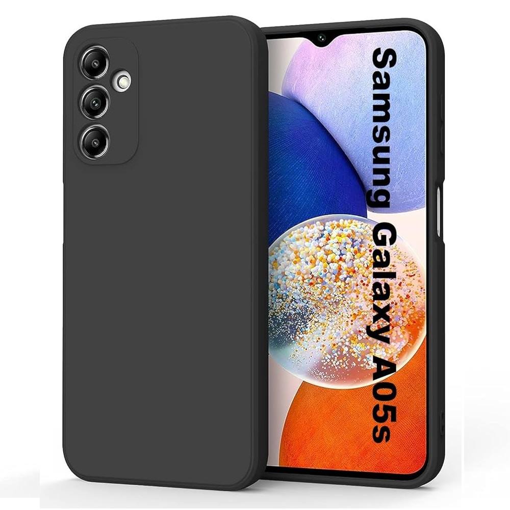 MATT SILICONE CASE SAMSUNG A05S BLACK