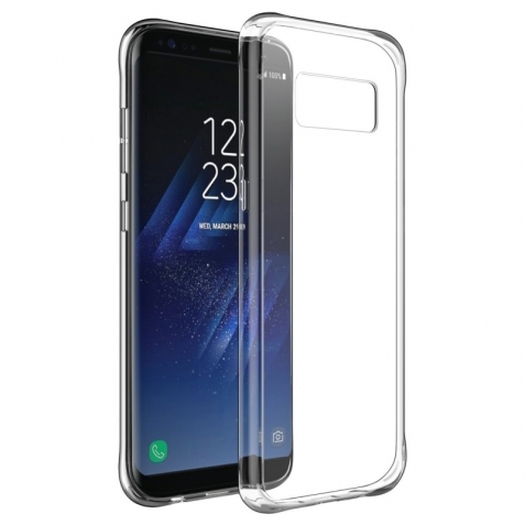 SILICONE CASE SAMSUNG S8 CLEAR