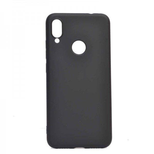 MATT SILICONE CASE SAMSUNG A20S BLACK