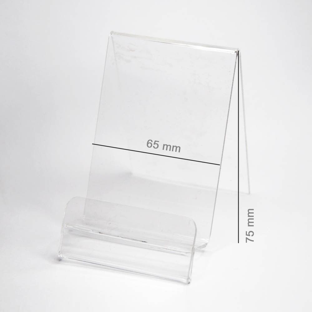 SMARTPHONE PLEXI GLASS DESKTOP STAND 65MM