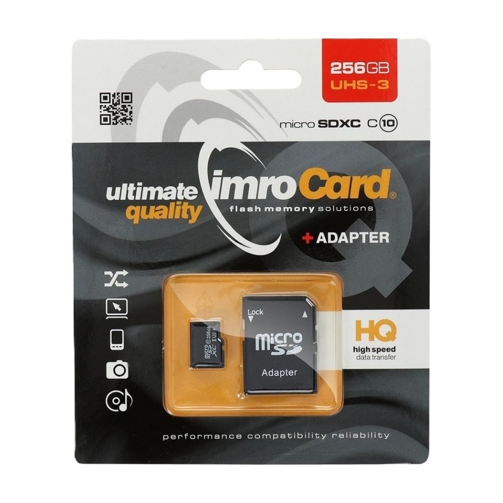 IMRO MICRO SD UHS-3 & ADAPTER 256GB