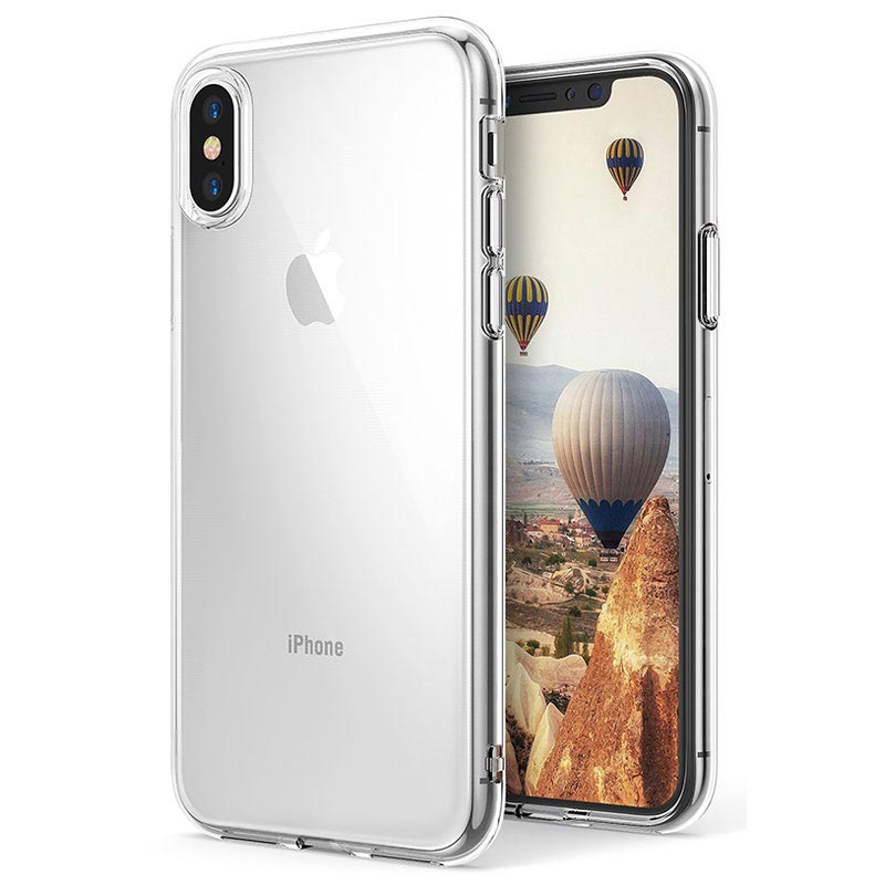 SILICONE CASE IPHONE X - XS CLEAR