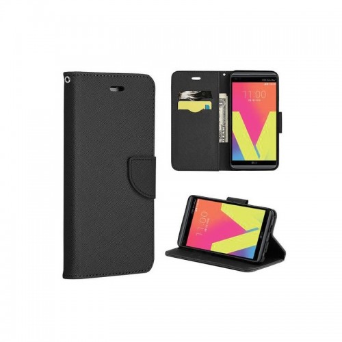 FANCY BOOK CASE SAMSUNG NOTE 20 BLACK