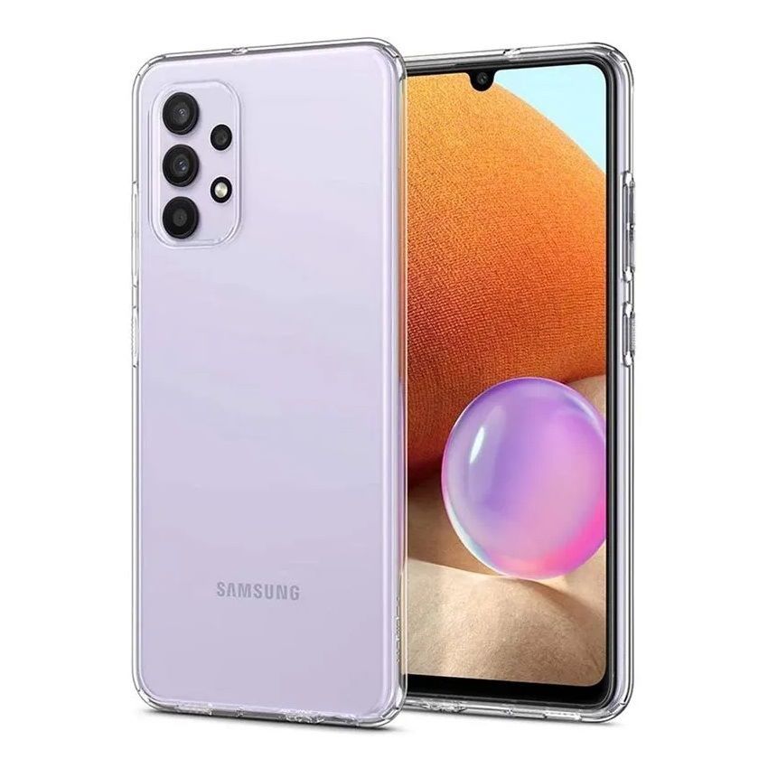 SILICONE CASE SAMSUNG A32 4G CLEAR