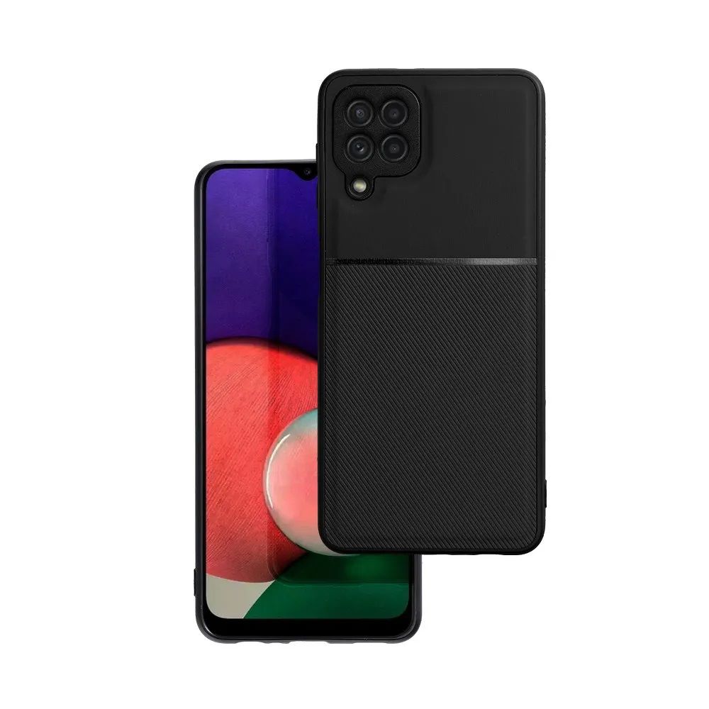 NOBLE SILICONE CASE SAMSUNG A22 5G BLACK