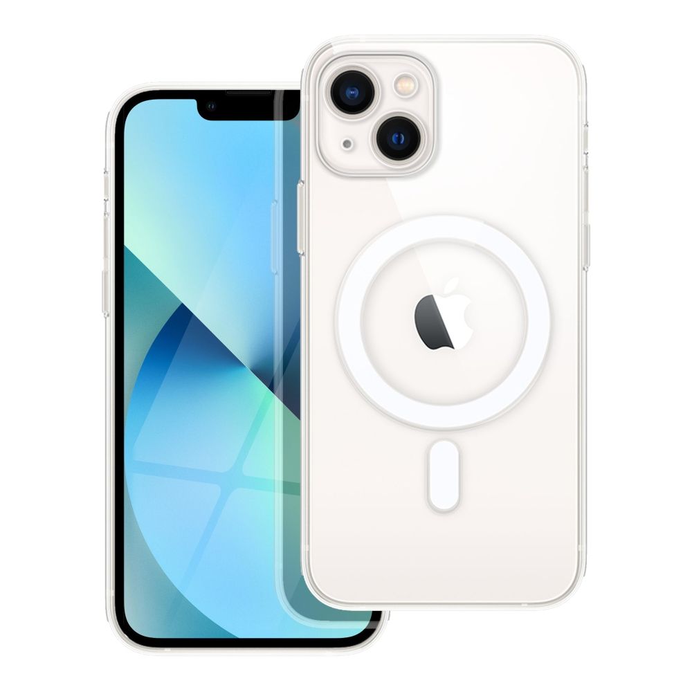 SILICONE MAG CASE IPHONE 13 CLEAR