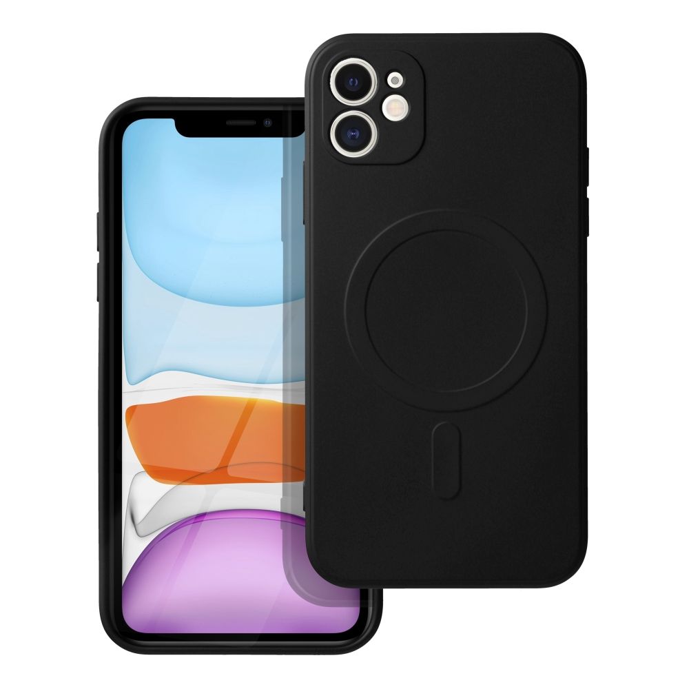 SILICONE MAG CASE IPHONE 11 BLACK