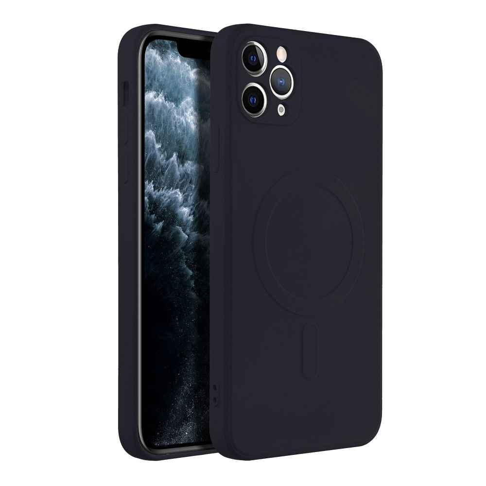 SILICONE MAG CASE IPHONE 11 PRO MAX BLACK