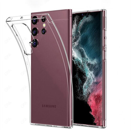 SILICONE CASE SAMSUNG S23 ULTRA CLEAR