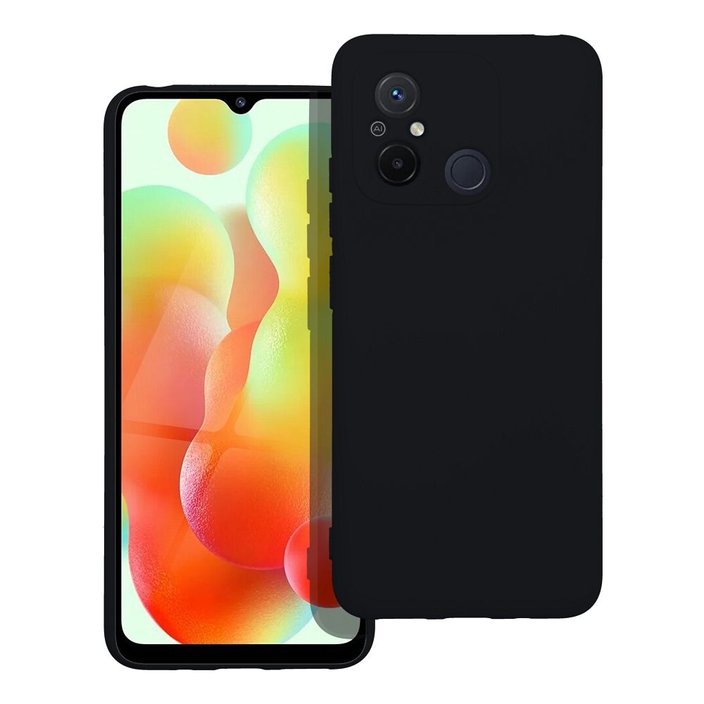 MATT SILICONE CASE XIAOMI 12C BLACK