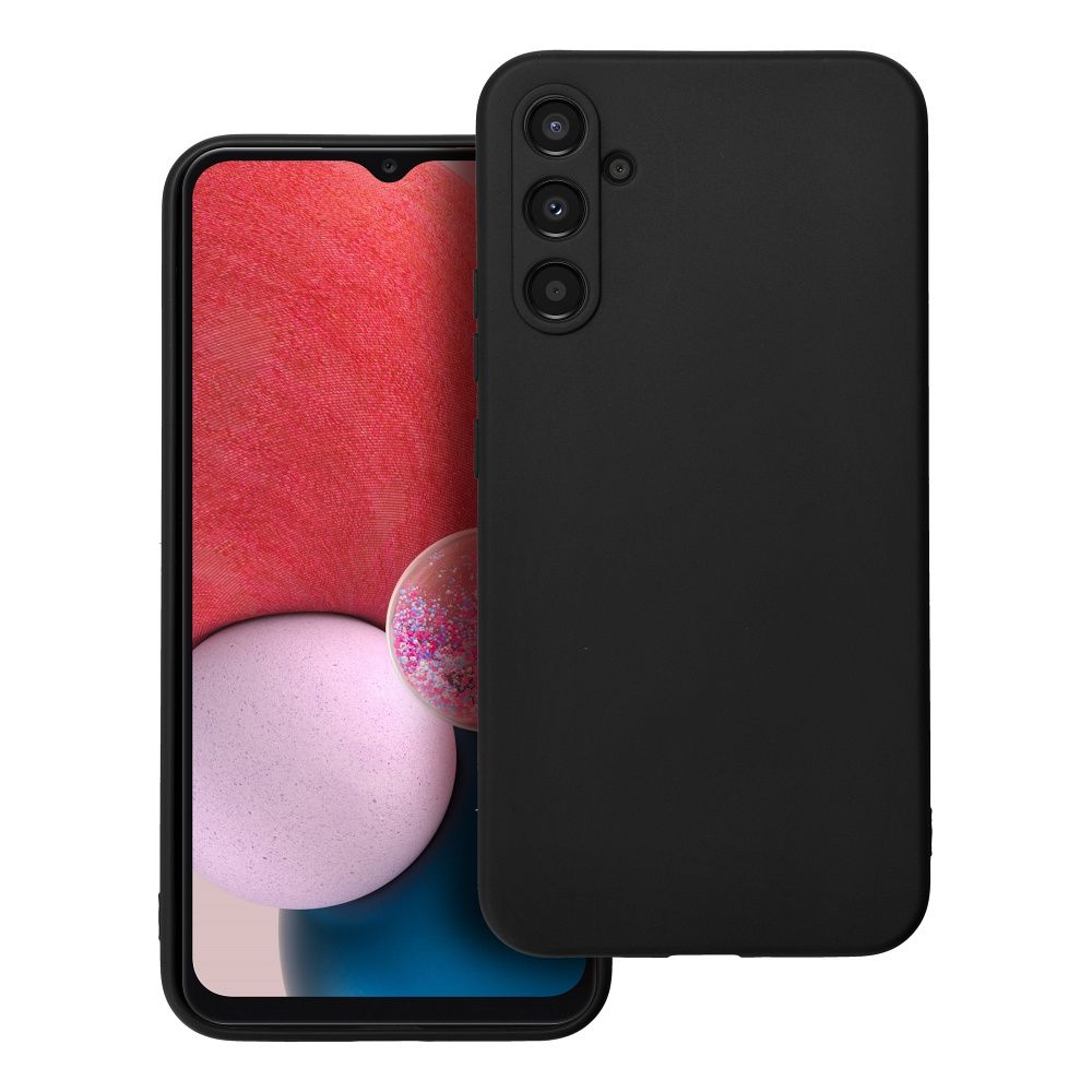 SOFT TOUCH SILICONE CASE SAMSUNG A35 BLACK