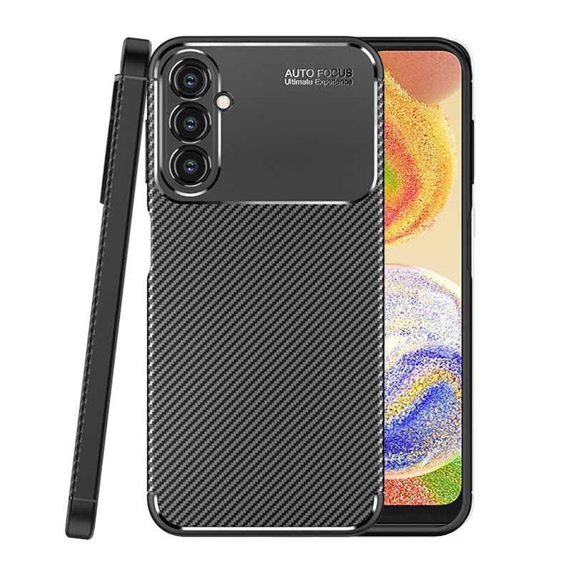 CARBON FIBER CASE SAMSUNG A35 BLACK