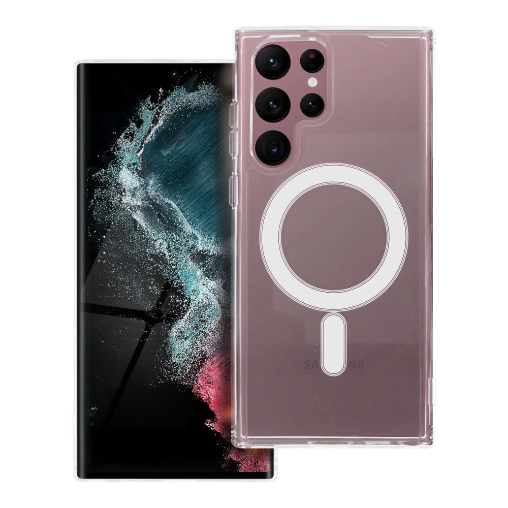 SILICONE MAG CASE SAMSUNG S22 ULTRA CLEAR