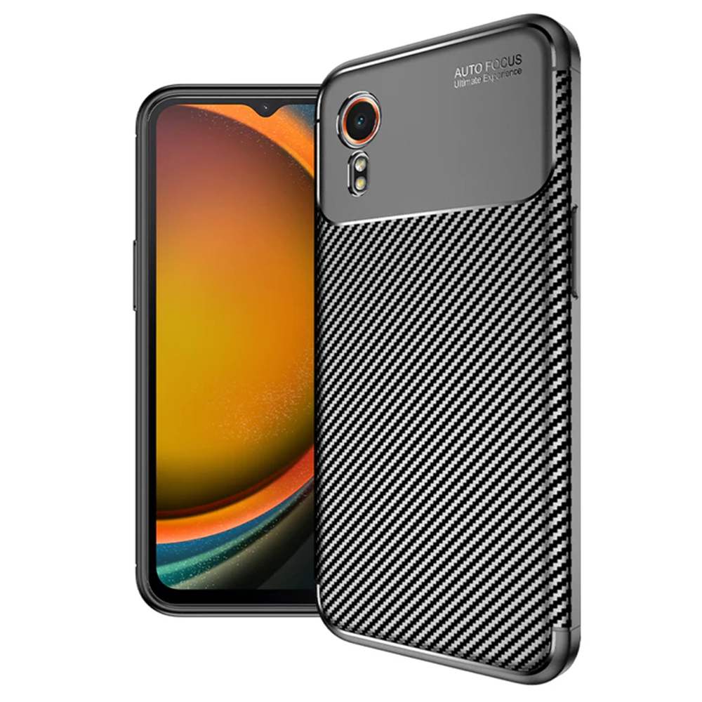 CARBON FIBER CASE SAMSUNG XCOVER 7 BLACK