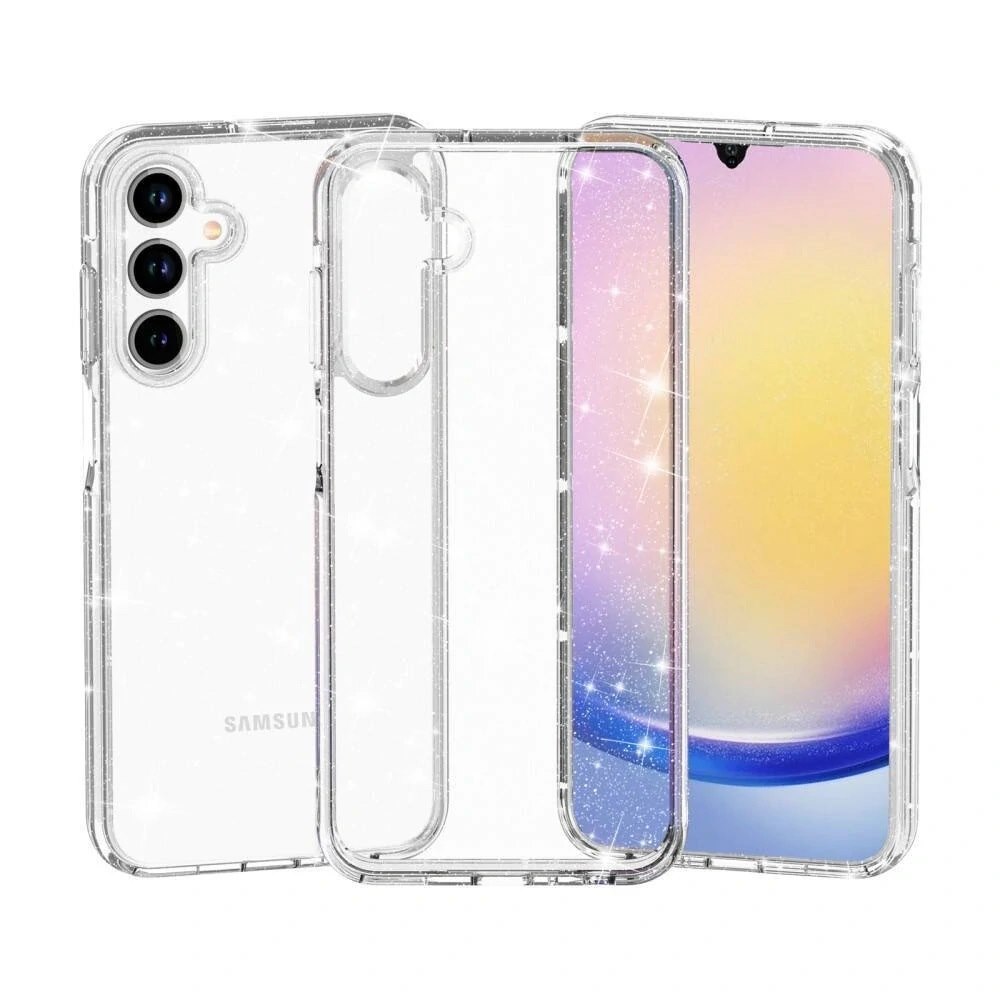 SHINING SILICONE CASE SAMSUNG A55 CLEAR