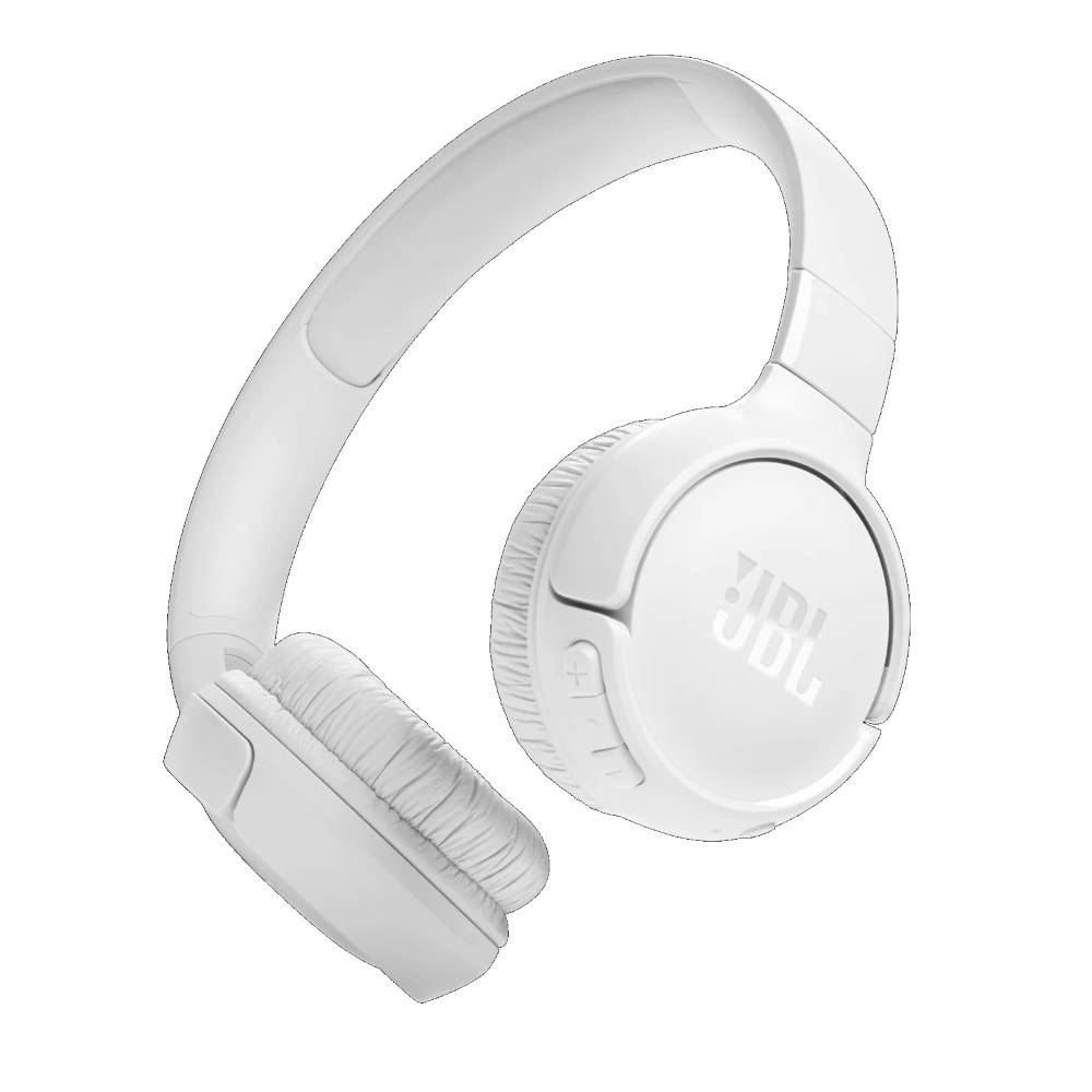 JBL TUNE 520BT WIRELESS PURE BASS HEADPHONES WHITE