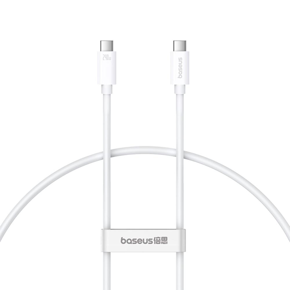 BASEUS SUPERIOR SERIES 2 TYPE-C TO TYPE-C CABLE 100W 1M MOON WHITE