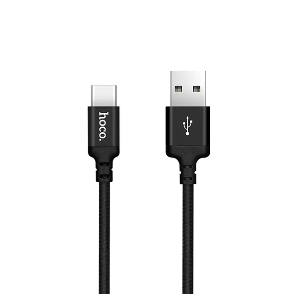 HOCO USB TO USB-C CABLE 3A 2M X14 BLACK