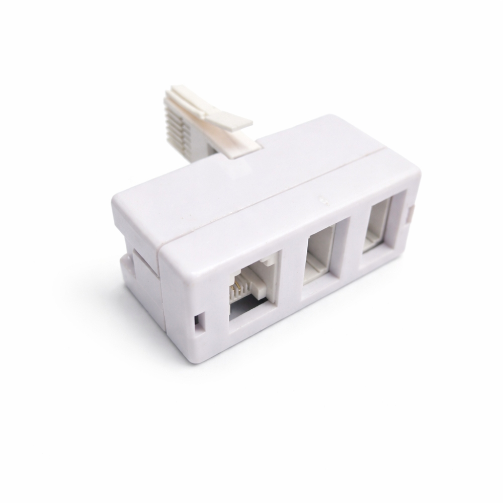 TELEPHONE ADAPTER BT TO 2 BT + RJ11