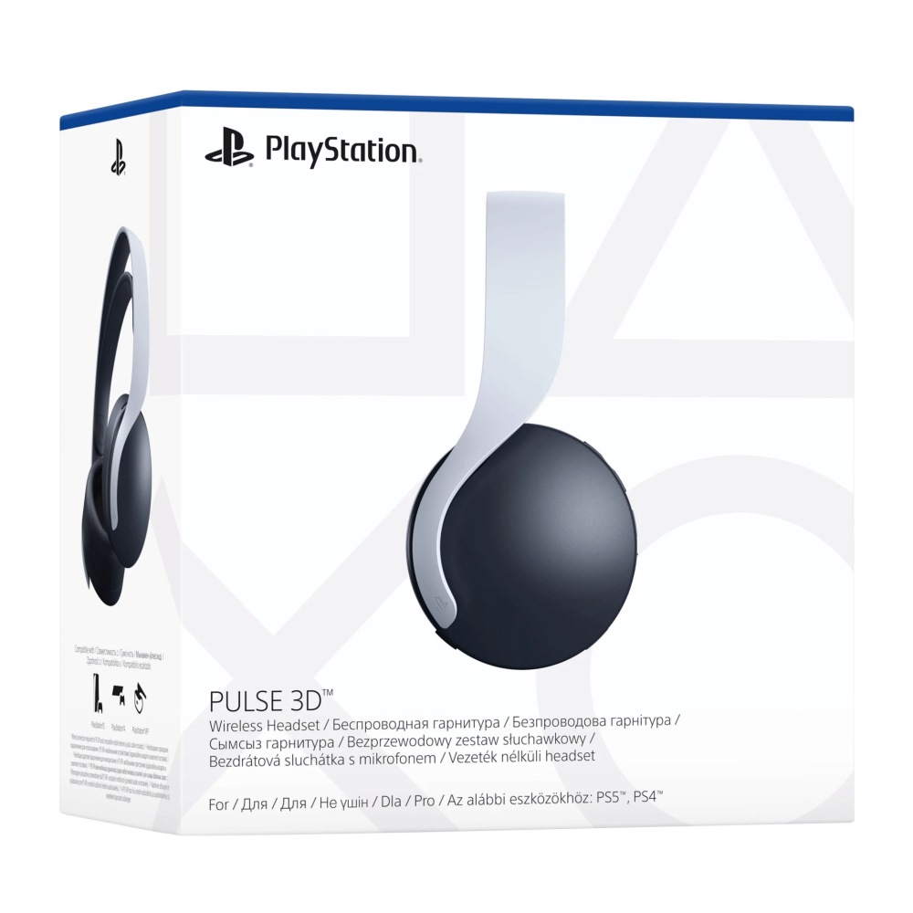 SONY PULSE 3D WIRELESS HEADSET WHITE