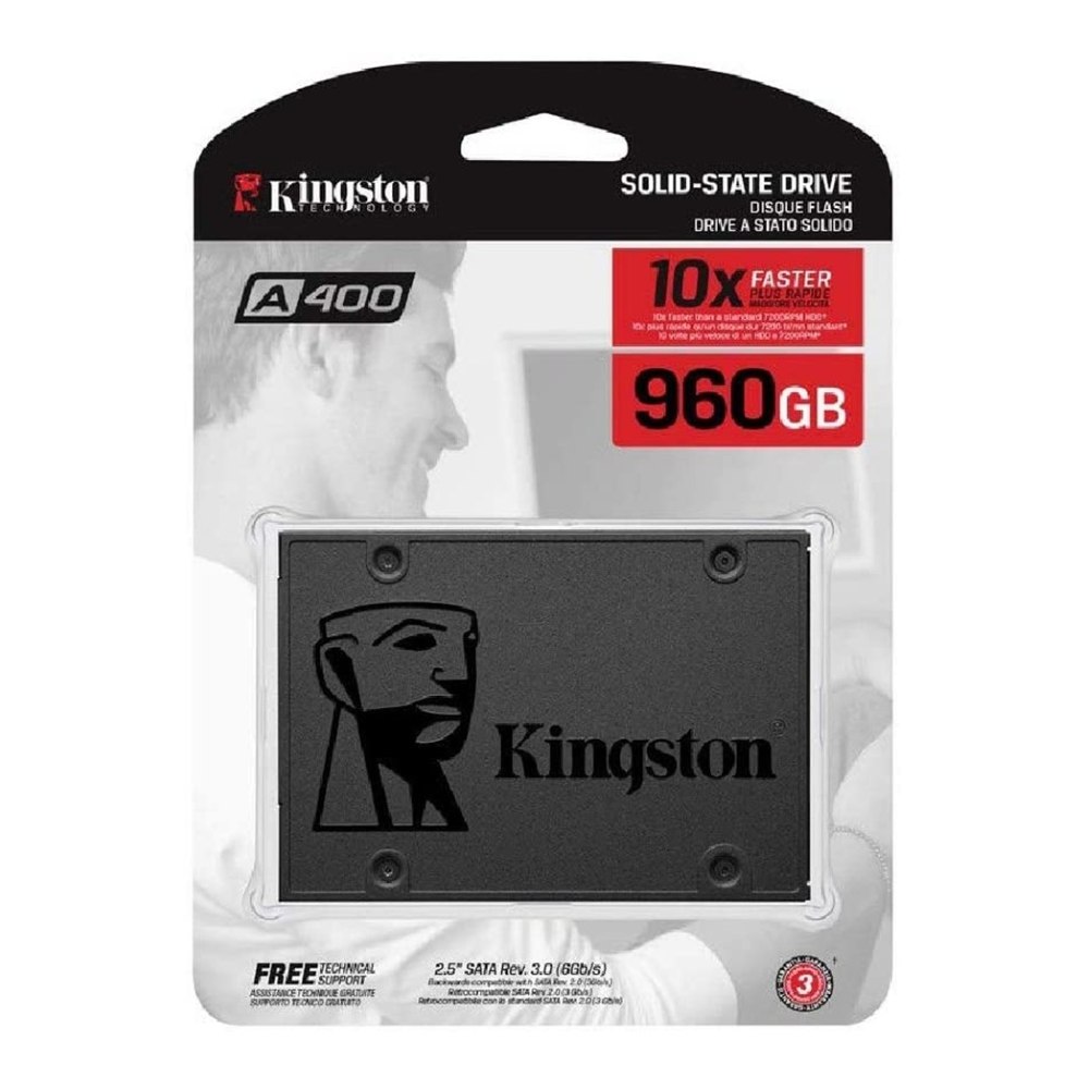 KINGSTON SSD A400 960GB 2.5'' SATA 3 SA400S37/960G