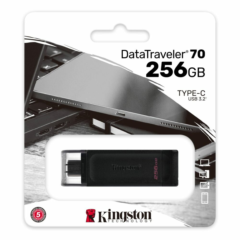 KINGSTON DATATRAVELER 70 USB-C 3.2 DT70/256GB