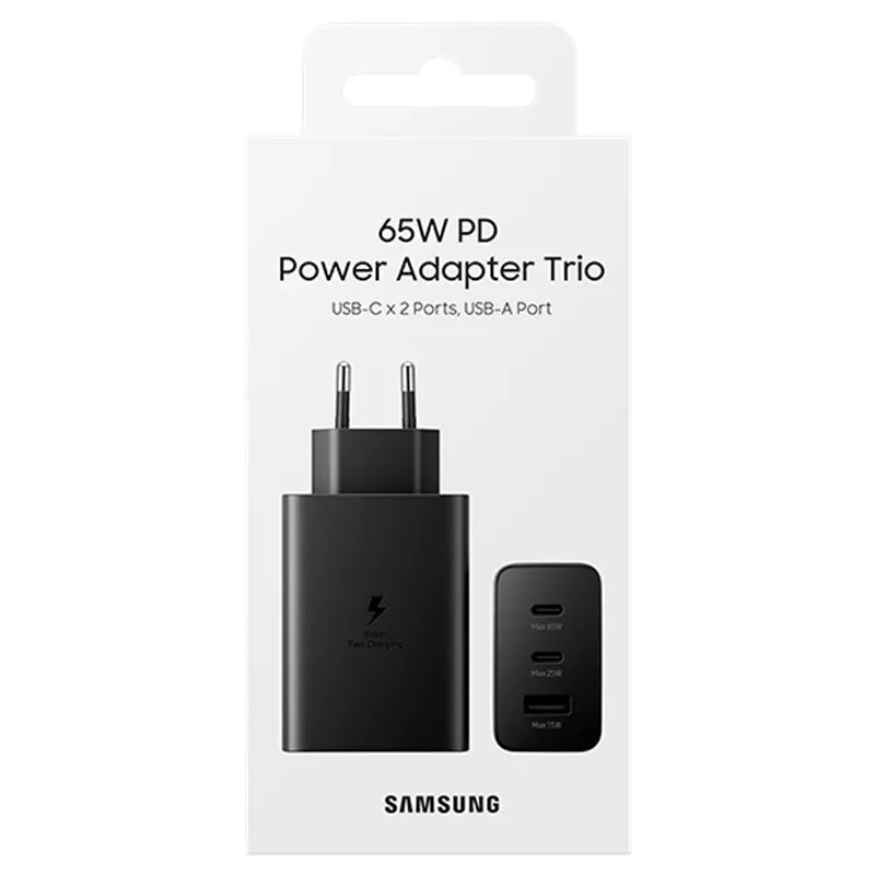 SAMSUNG POWER ADAPTER TRIO 65W EP-T6530NBEGEU