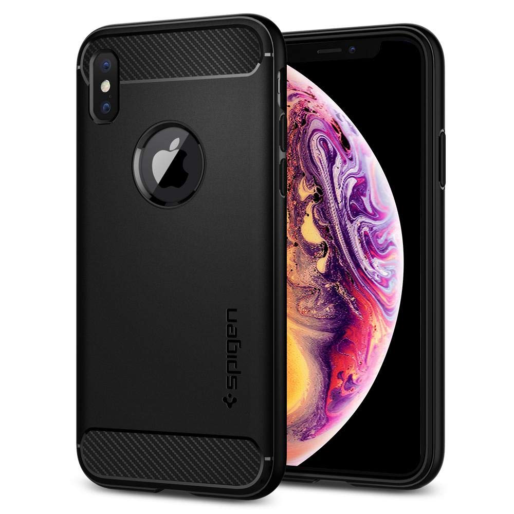SPIGEN RUGGED ARMOR IPHONE X - XS BLACK