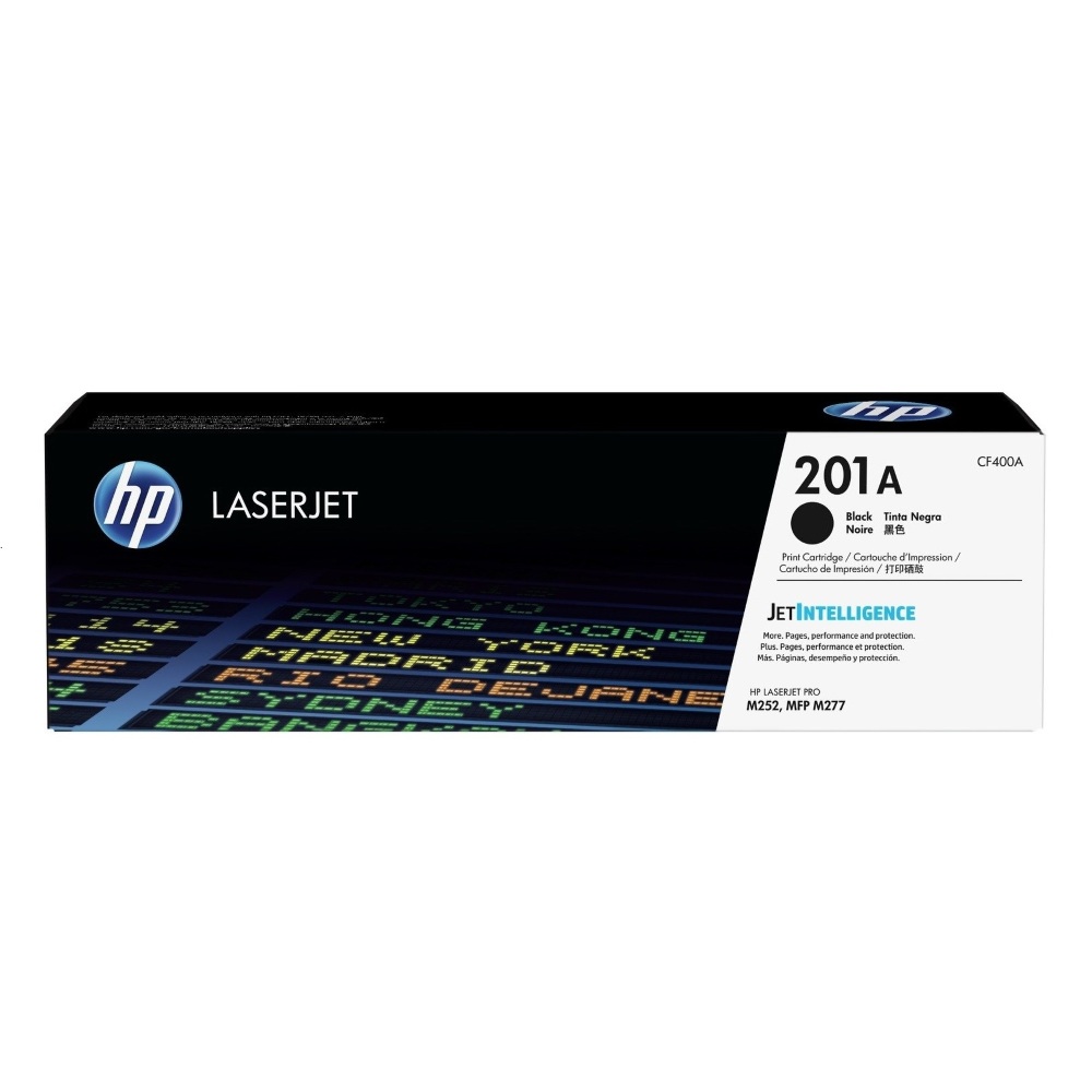HP 201A BLACK ORIGINAL TONER CARTRIDGE CF400A