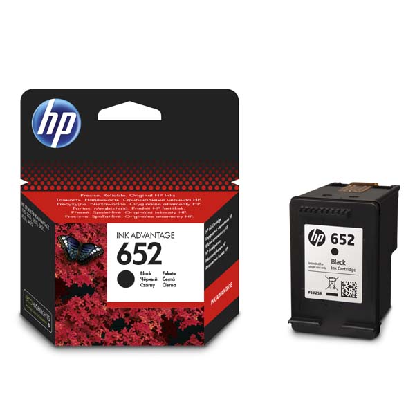 HP 652 INK F6V25AE BLACK