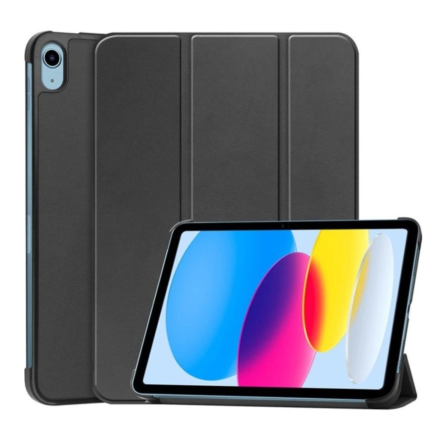 TABLET BOOK CASE APPLE IPAD 2022 10TH GEN 10.9 - 11 2025 BLACK