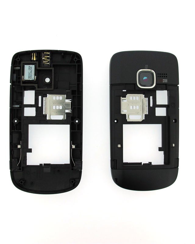 COVER NOKIA C3 MIDDLE BLACK