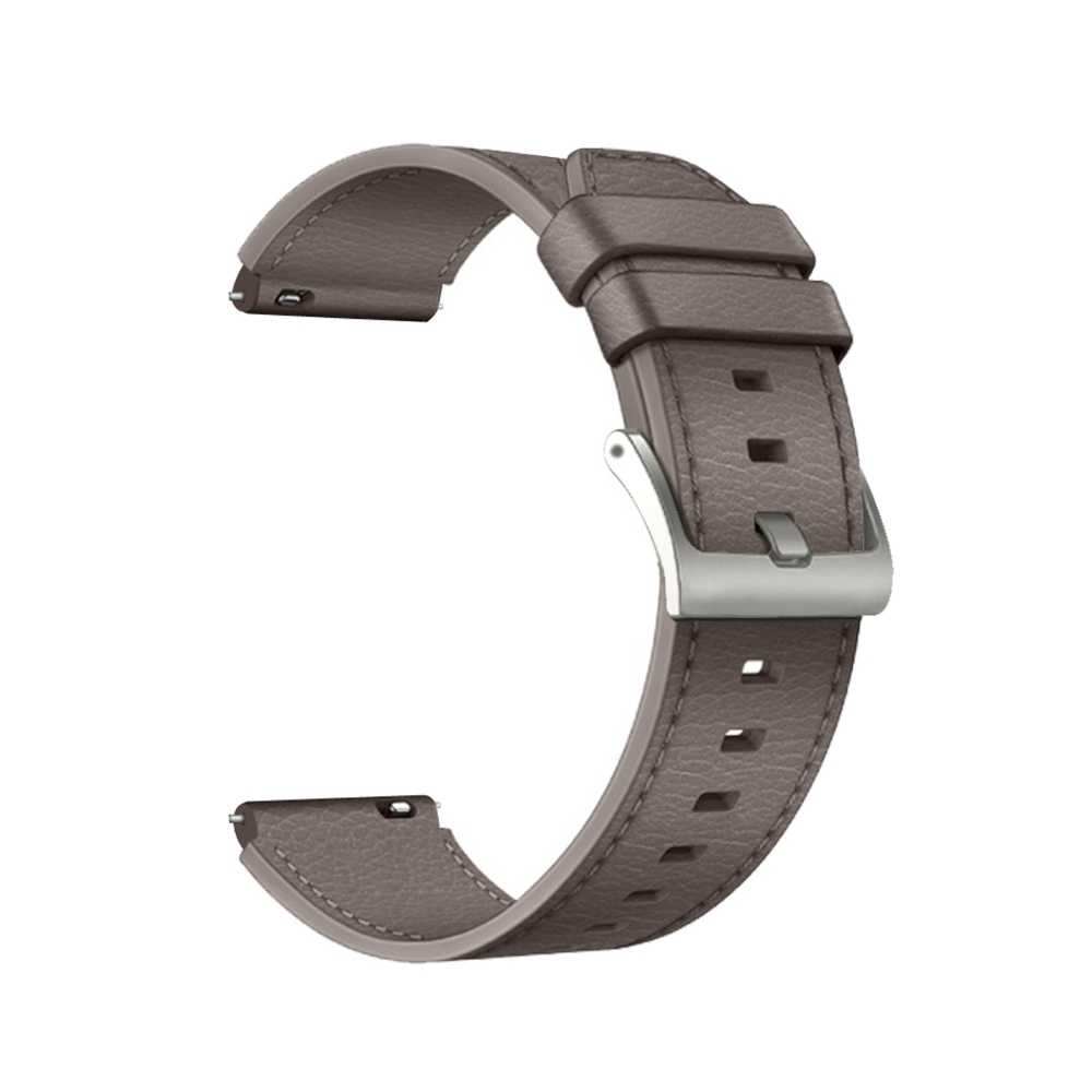 WATCH BAND HUAWEI GT2 - GT2 PRO 46MM LEATHER GRAY