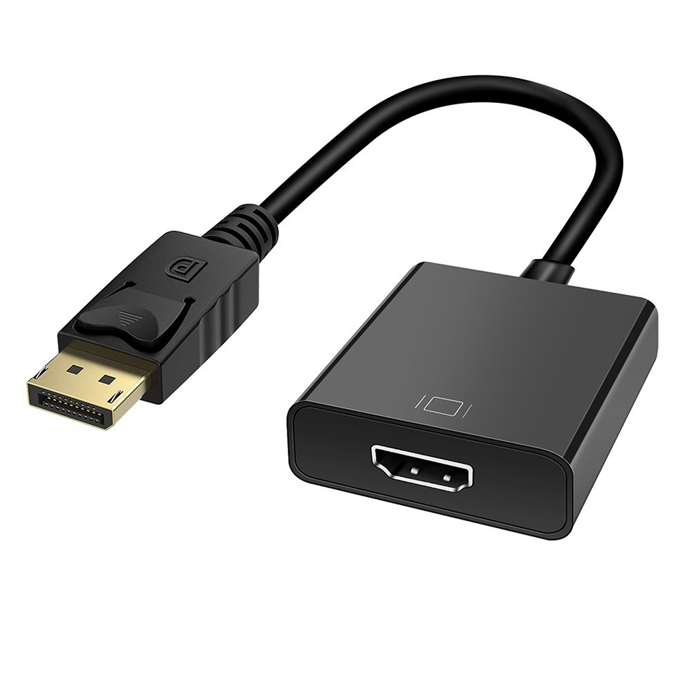 DISPLAY PORT MALE TO HDMI FEMALE ADAPTER CABLE 20CM